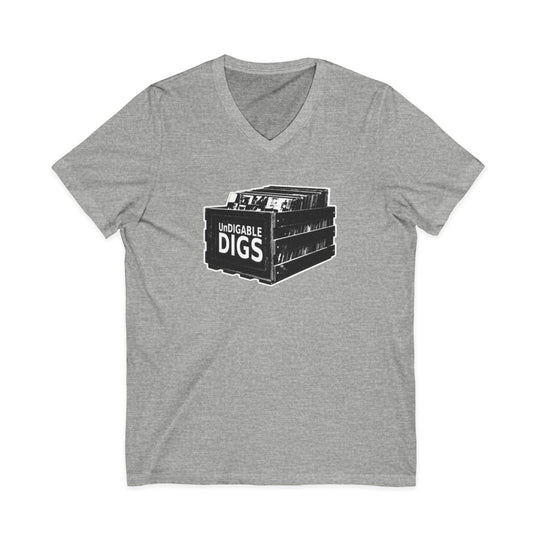 UnDigable Digs Unisex Jersey Short Sleeve V-Neck Tee-UnDigable Digs