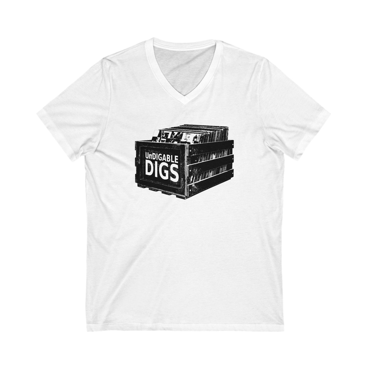 UnDigable Digs Unisex Jersey Short Sleeve V-Neck Tee-V-neck-UnDigable Digs