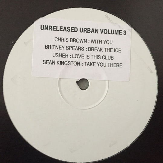 Unreleased Urban Volume 3 (12" EP)-Vinyl Records-UnDigable Digs