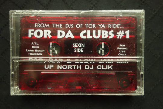 Up North DJ Clik "For Da Clubs #1: R&B, Rap & Slow Jam Mix"-Cassette Tapes-UnDigable Digs