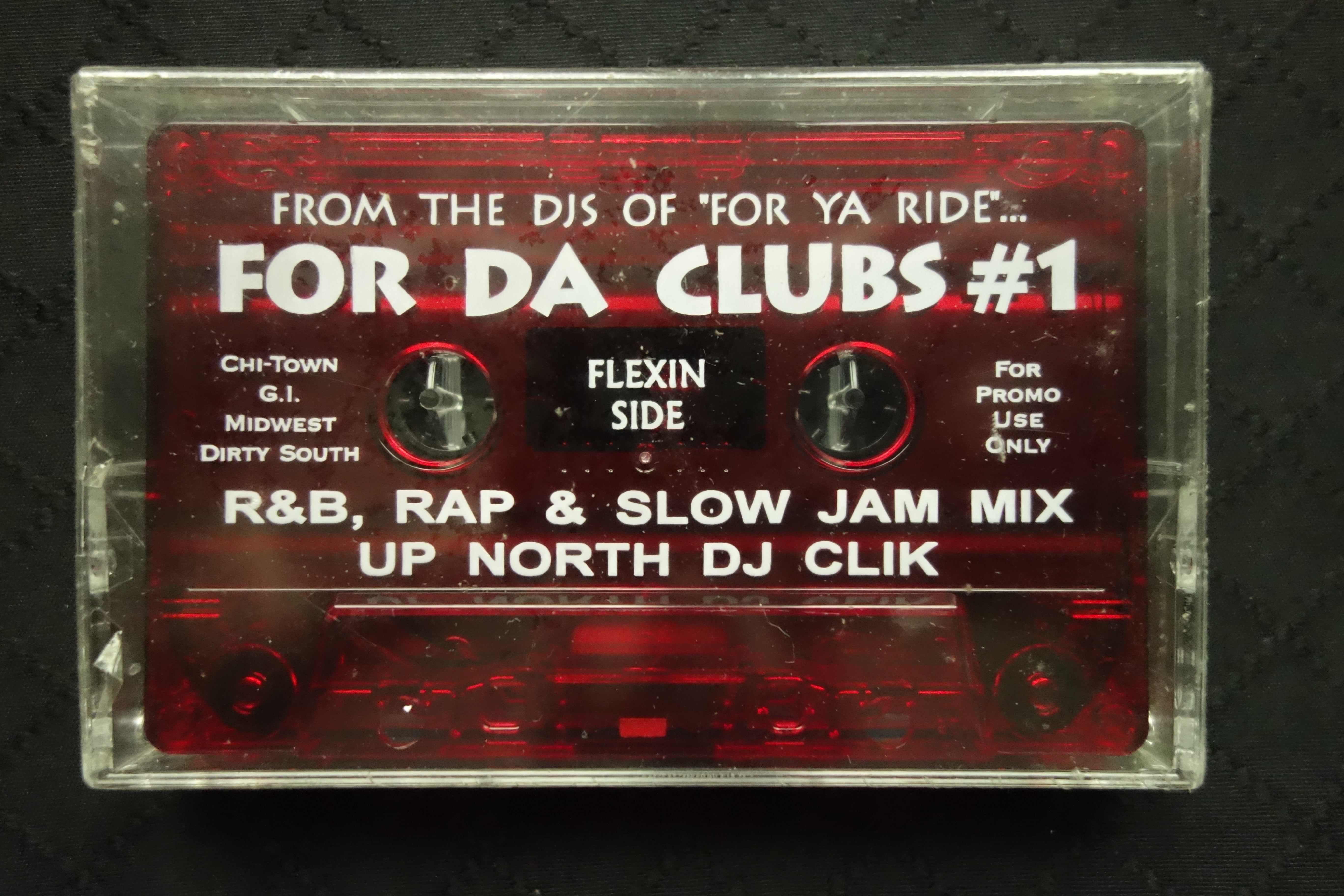 Up North DJ Clik "For Da Clubs #1: R&B, Rap & Slow Jam Mix"-Cassette Tapes-UnDigable Digs
