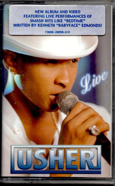 Usher "Live"-Cassette Tapes-UnDigable Digs