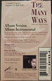 Usher "The Many Ways" (Single)-Cassette Tapes-UnDigable Digs