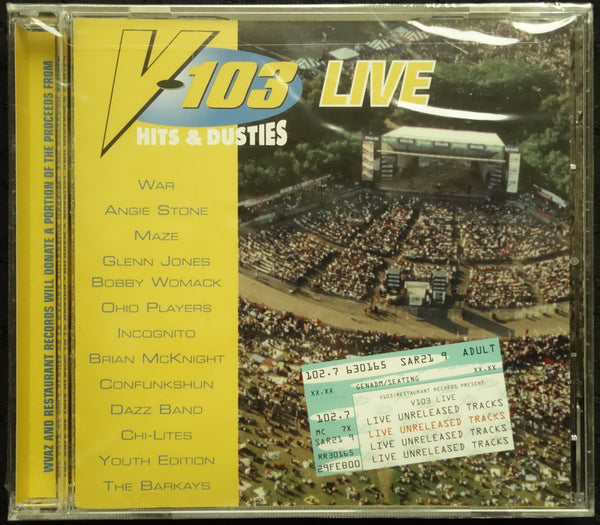 V-103 Live: Hits & Dusties (CD)-CDs-UnDigable Digs