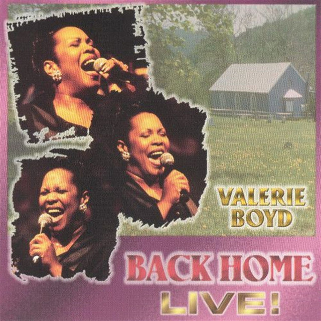 Valerie Boyd "Back Home (Live!)"-Cassette Tapes-UnDigable Digs