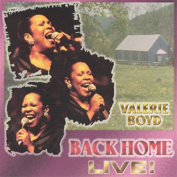 Valerie Boyd "Back Home (Live!)"-Cassette Tapes-UnDigable Digs