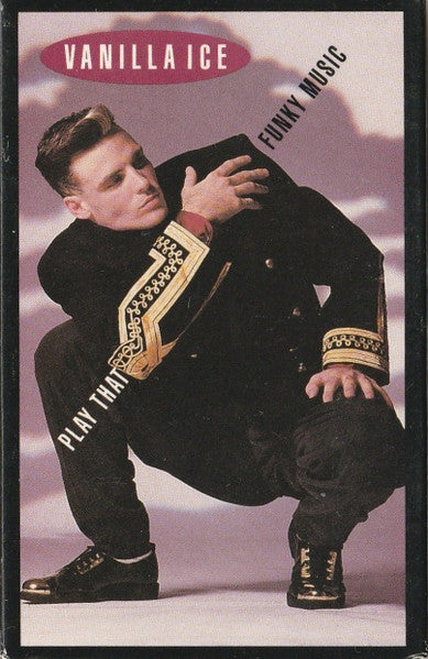 Vanilla Ice "Play That Funky Music" (Single)-Cassette Tapes-UnDigable Digs