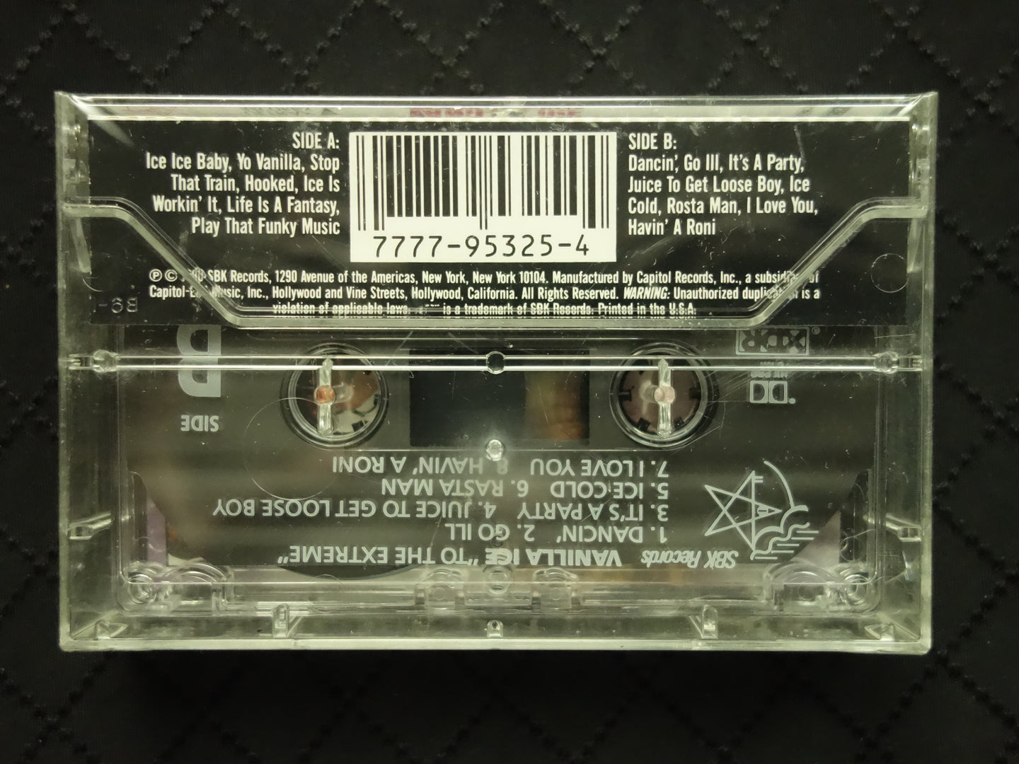 Vanilla Ice "To The Extreme"-Cassette Tapes-UnDigable Digs
