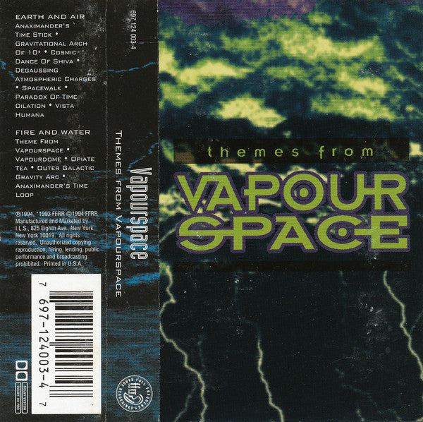 Vapourspace "Themes From Vapourspace"-Cassette Tapes-UnDigable Digs