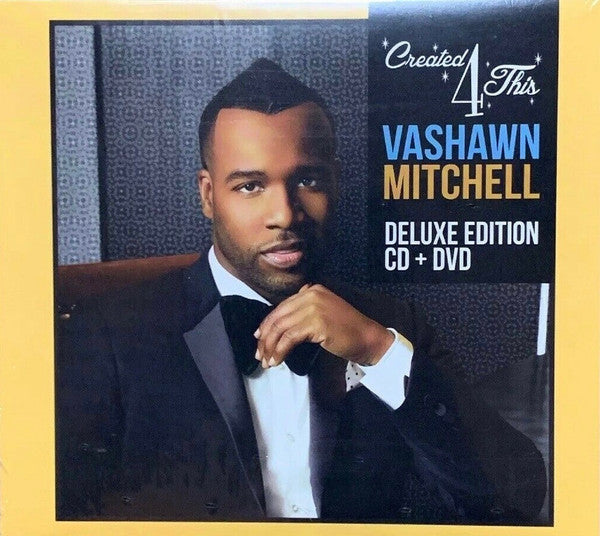 Vashawn Mitchell "Created4This" (CD+DVD)-CDs-UnDigable Digs