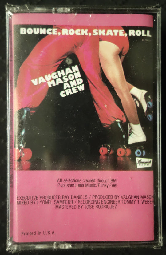 Vaughan Mason And Crew "Bounce, Rock, Skate, Roll"-Cassette Tapes-UnDigable Digs