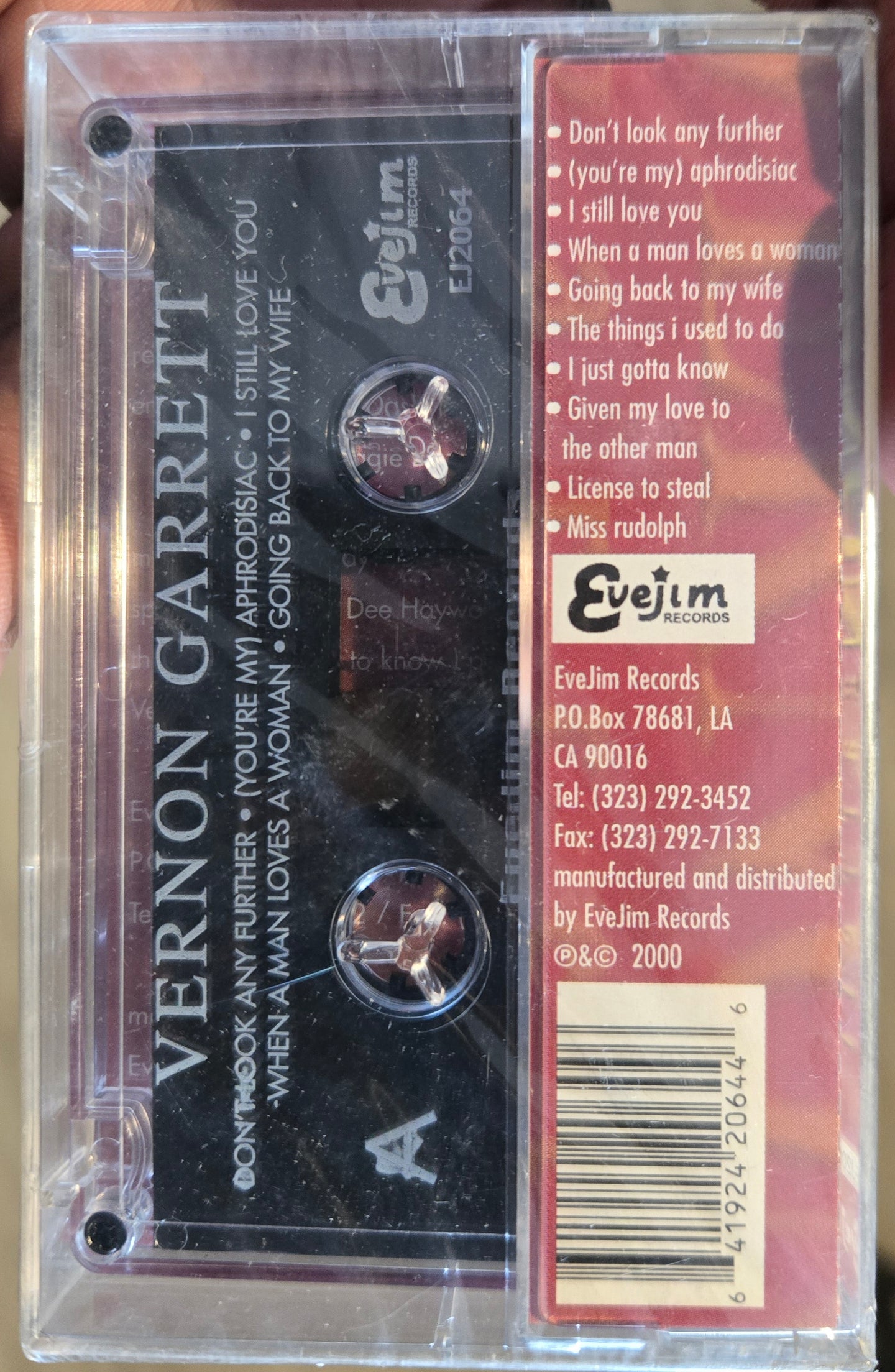 Vernon Garrett "Don't Look Any Further"-Cassette Tapes-UnDigable Digs