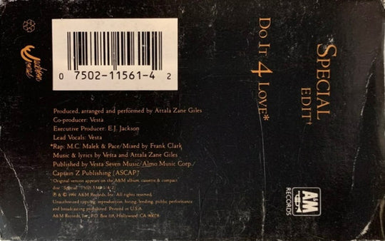 Vesta "Special" (Cassette Single)-Cassette Tapes-UnDigable Digs