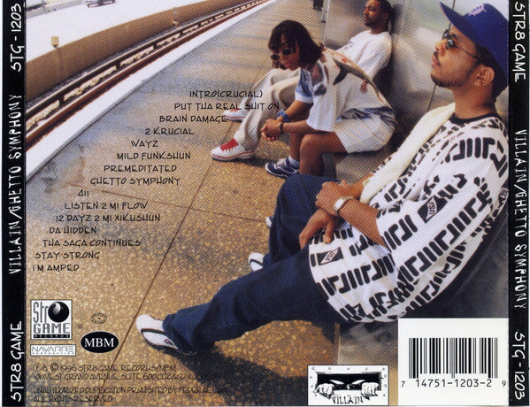 Villain "Ghetto Symphony" (CD)-CDs-UnDigable Digs