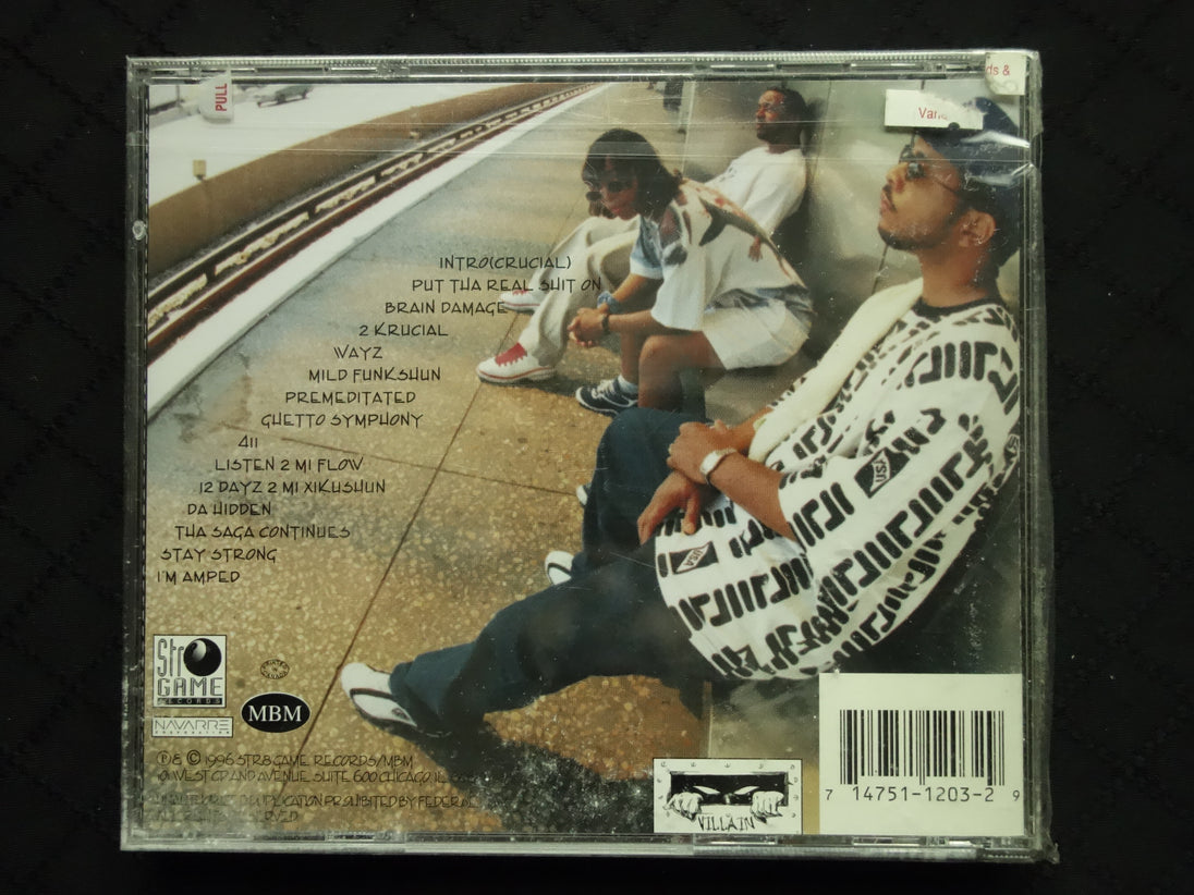 Villain "Ghetto Symphony" (CD)-CDs-UnDigable Digs