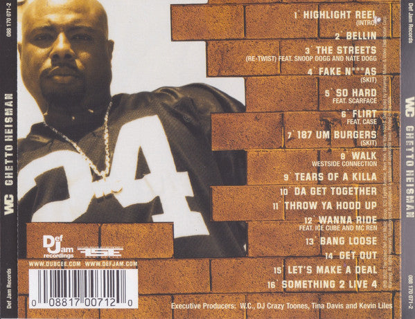 WC "Ghetto Heisman" (CD)-CDs-UnDigable Digs