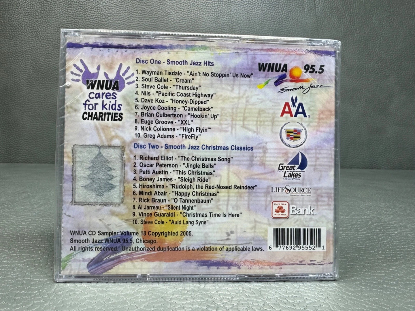 WNUA 95.5 Smooth Jazz CD Sampler Volume 18 (2xCD)-CDs-UnDigable Digs