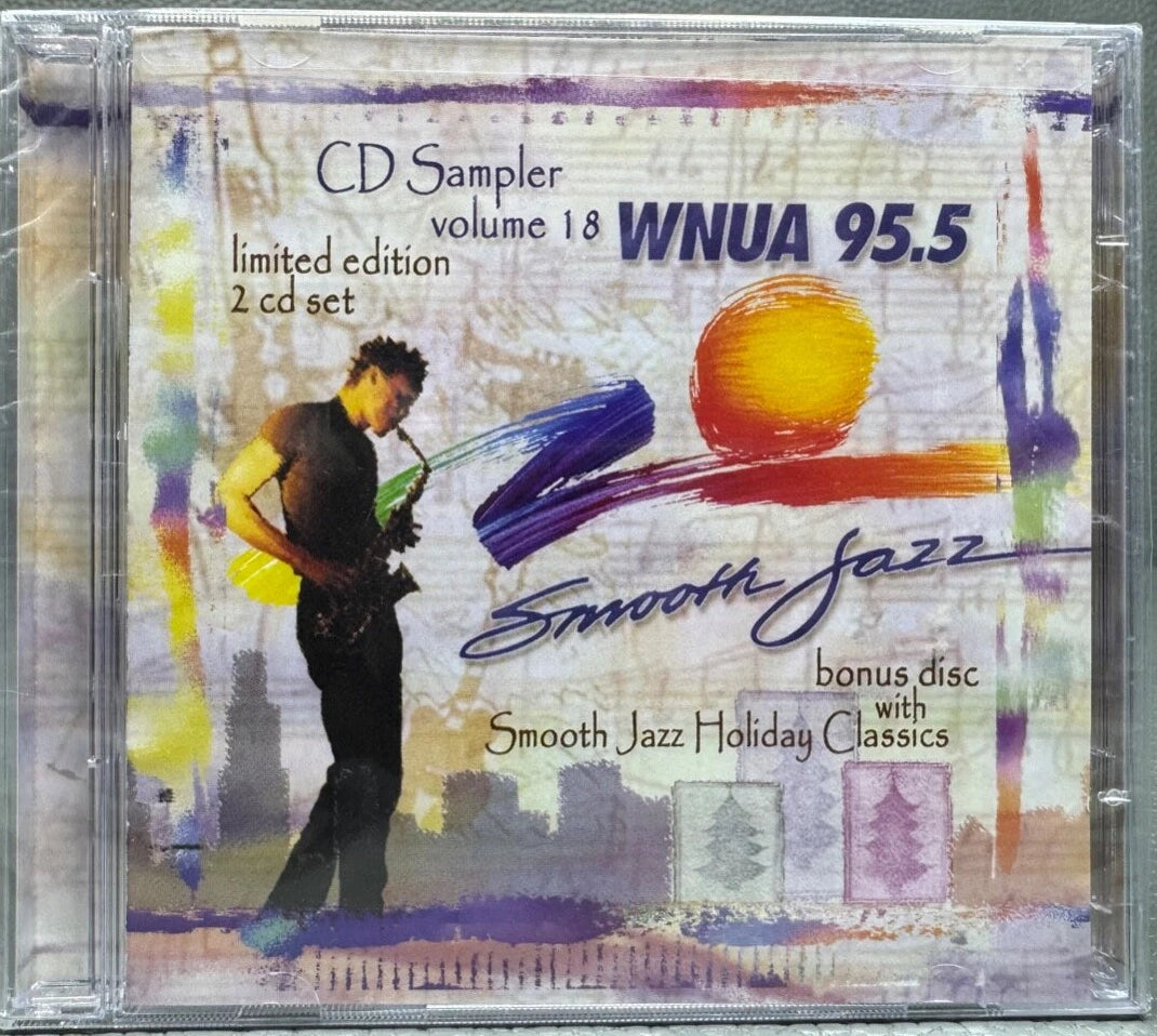 WNUA 95.5 Smooth Jazz CD Sampler Volume 18 (2xCD)-CDs-UnDigable Digs