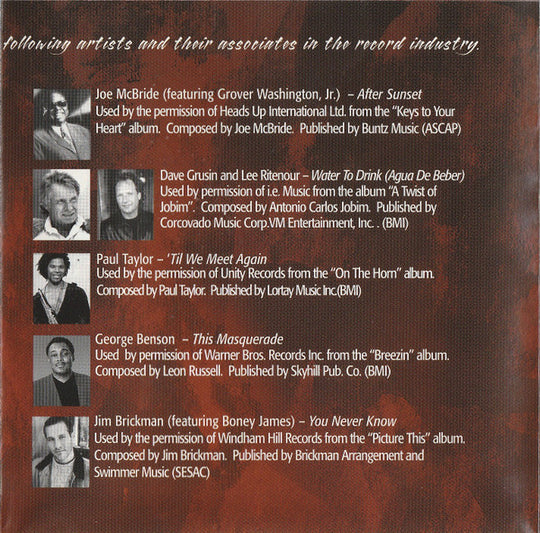 WNUA 95.5 Smooth Jazz Sampler Volume 10 (CD)-CDs-UnDigable Digs