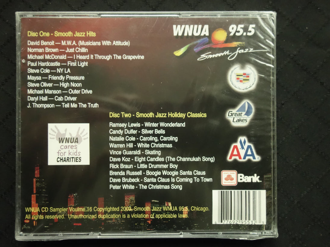 WNUA 95.5 Smooth Jazz Sampler Volume 16 (2xCD)-CDs-UnDigable Digs