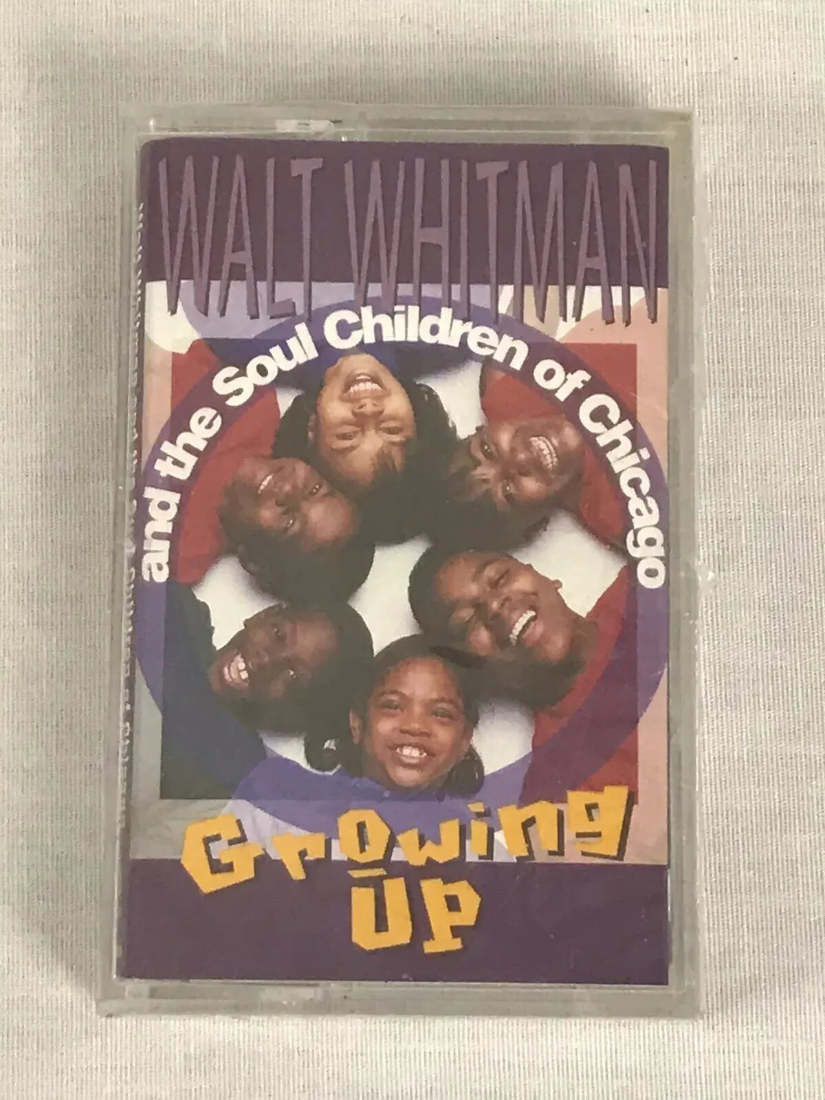 Walt Whitman & the Soul Children of Chicago "Growing Up"-Cassette Tapes-UnDigable Digs