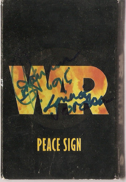 War "Peace Sign"-Cassette Tapes-UnDigable Digs