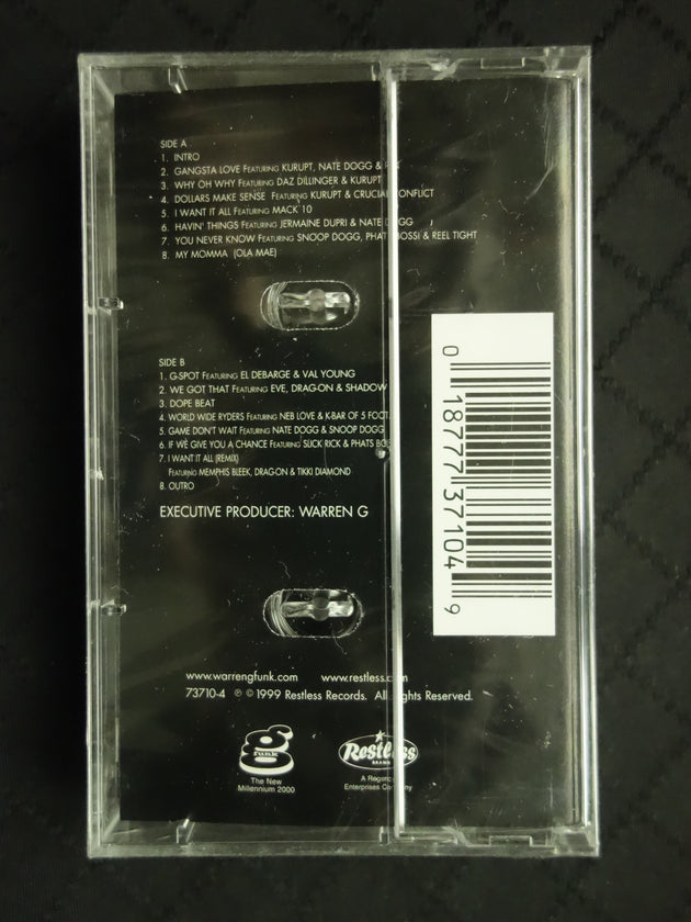Warren G "I Want It All"-Cassette Tapes-UnDigable Digs