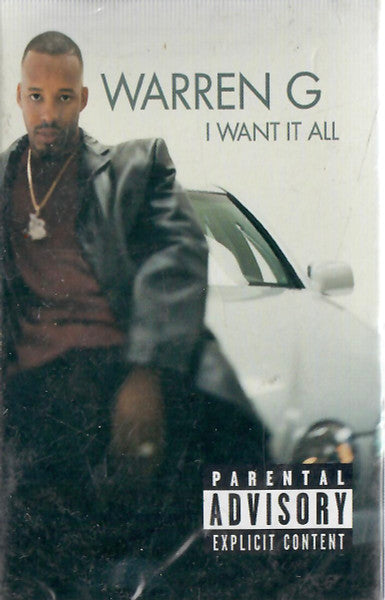 Warren G "I Want It All" (Single)-Cassette Tapes-UnDigable Digs