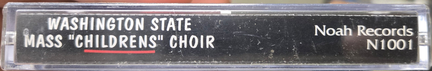 Washington State Mass "Childrens" Choir "Love Comes -N- Many Colors"-Cassette Tapes-UnDigable Digs