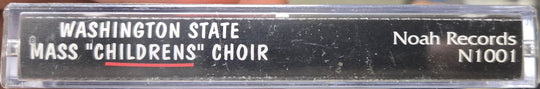 Washington State Mass "Childrens" Choir "Love Comes -N- Many Colors"-Cassette Tapes-UnDigable Digs