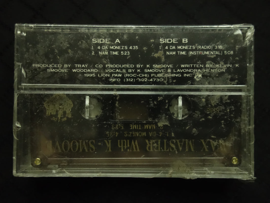 Wax Master with K-Smoove "4 Da Monez's"-Cassette Tapes-UnDigable Digs