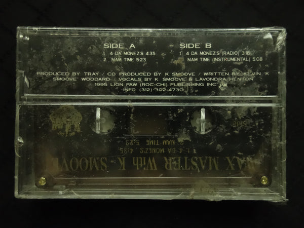 Wax Master with K-Smoove "4 Da Monez's"-Cassette Tapes-UnDigable Digs
