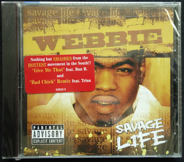 Webbie "Savage Life" (CD)-CDs-UnDigable Digs