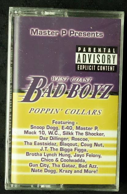 West Coast Bad Boyz 3: Poppin' Collars-Cassette Tapes-UnDigable Digs