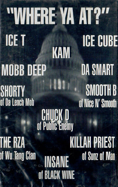 Where Ya At? (Maxi-Single)-Cassette Tapes-UnDigable Digs