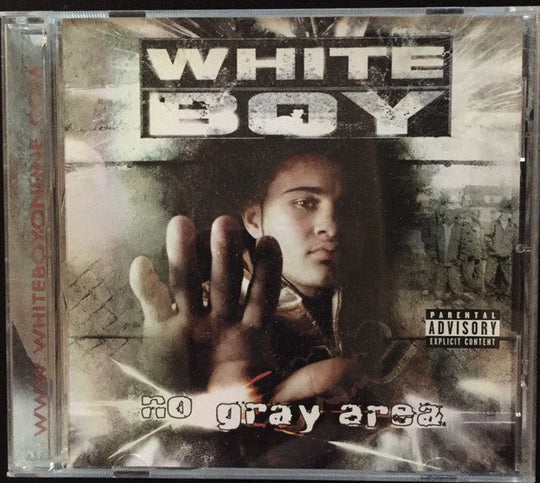 White Boy "No Gray Area" (CD)-CDs-UnDigable Digs