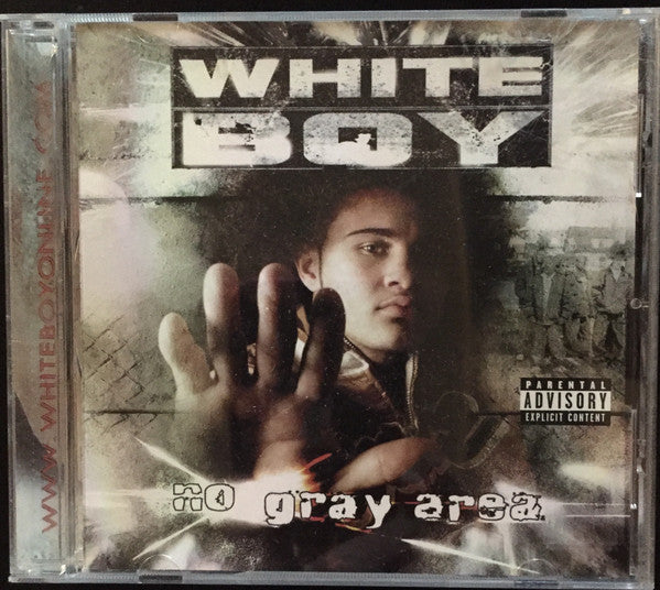White Boy "No Gray Area" (CD)-CDs-UnDigable Digs