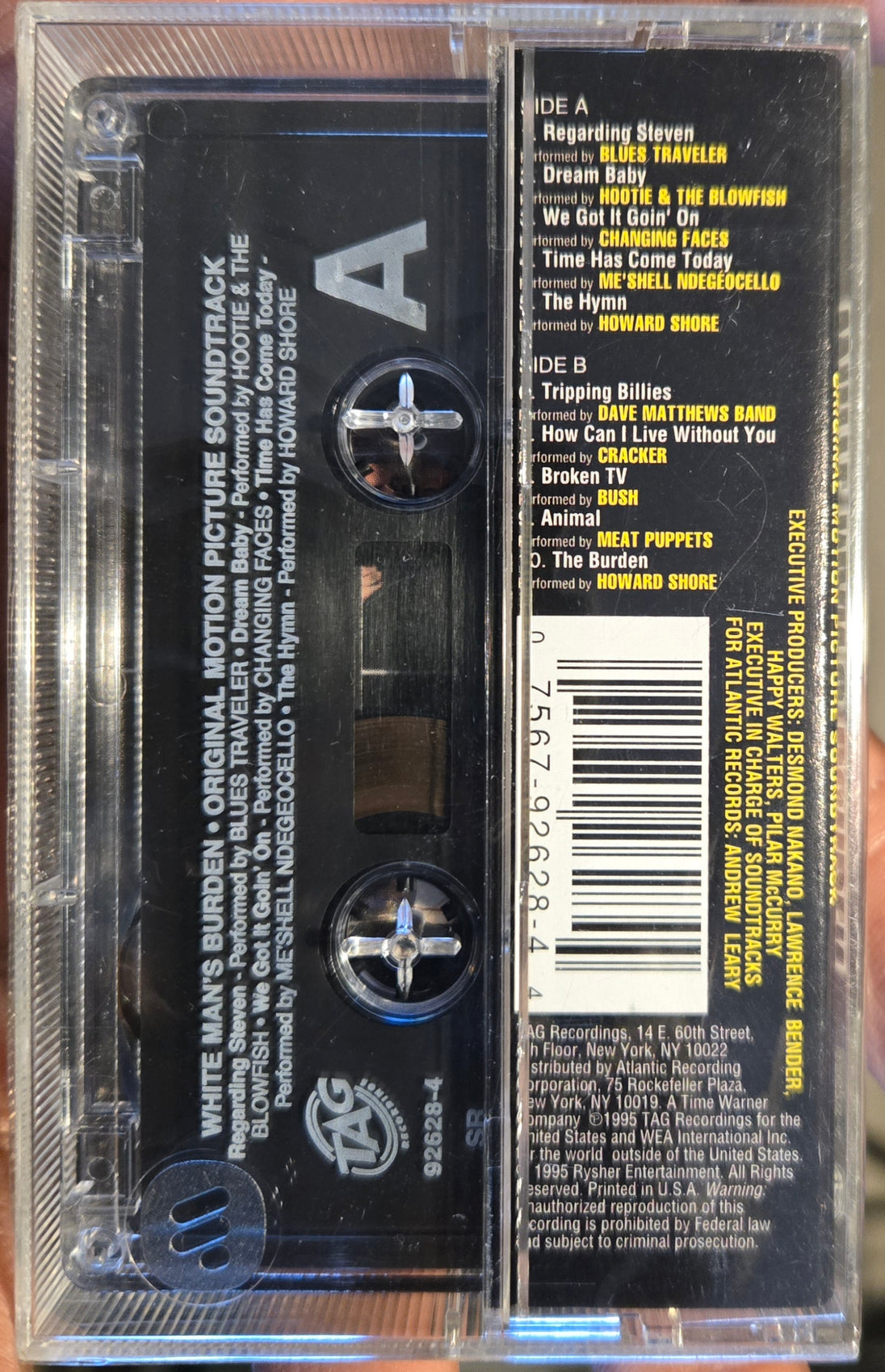 White Man's Burdern (Original Motion Picture Soundtrack)-Cassette Tapes-UnDigable Digs