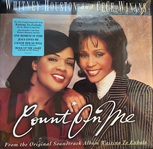Whitney Houston And CeCe Winans "Count On Me" (12" Single)-Vinyl Records-UnDigable Digs