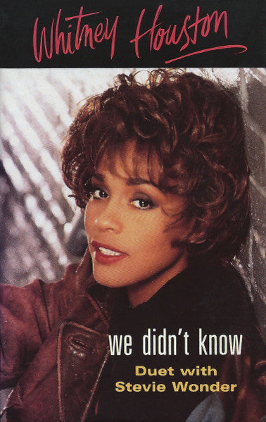 Whitney Houston Duet With Stevie Wonder "We Didn't Know" (Single)-Cassette Tapes-UnDigable Digs