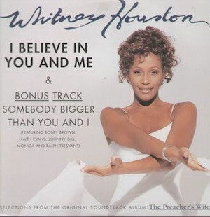 Whitney Houston "I Believe In You And Me" (12" Maxi Single)-Vinyl Records-UnDigable Digs