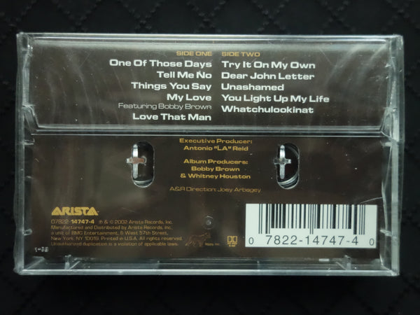Whitney Houston "Just Whitney..."-Cassette Tapes-UnDigable Digs