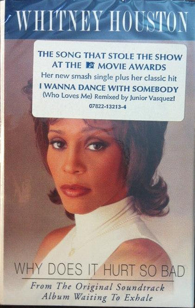 Whitney Houston "Why Does It Hurt So Bad" (Cassette Single)-Cassette Tapes-UnDigable Digs