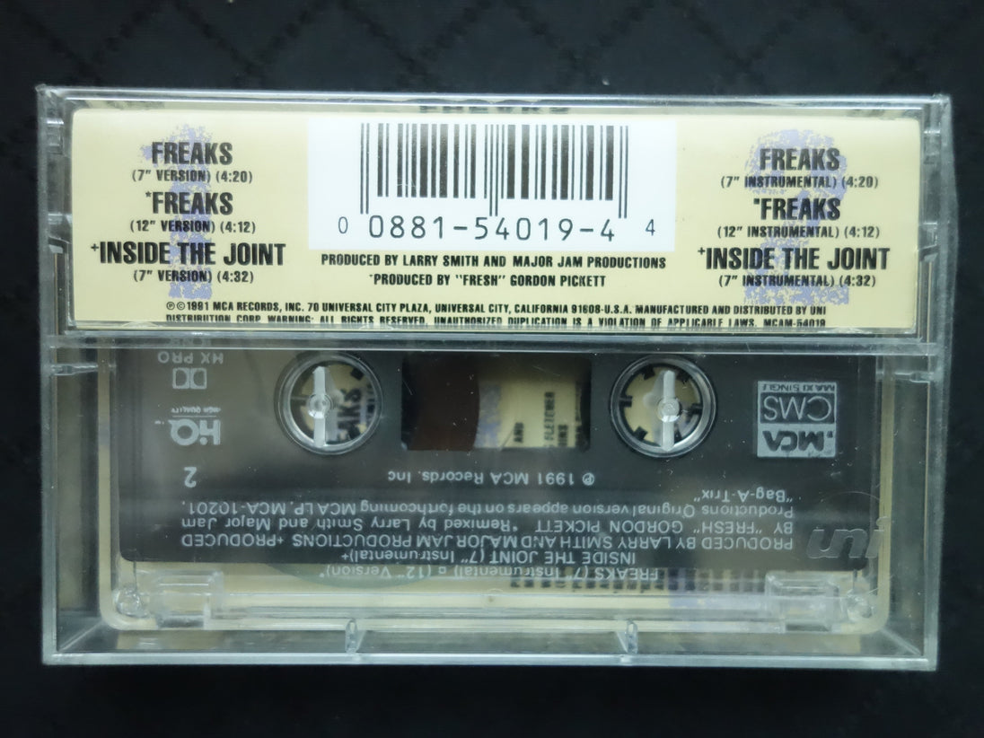 Whodini "Freaks" (Maxi-Single)-Cassette Tapes-UnDigable Digs