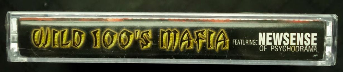 Wild 100's Mafia f; NewSense of PsychoDrama "Gettin Lit" (Single)-Cassette Tapes-UnDigable Digs