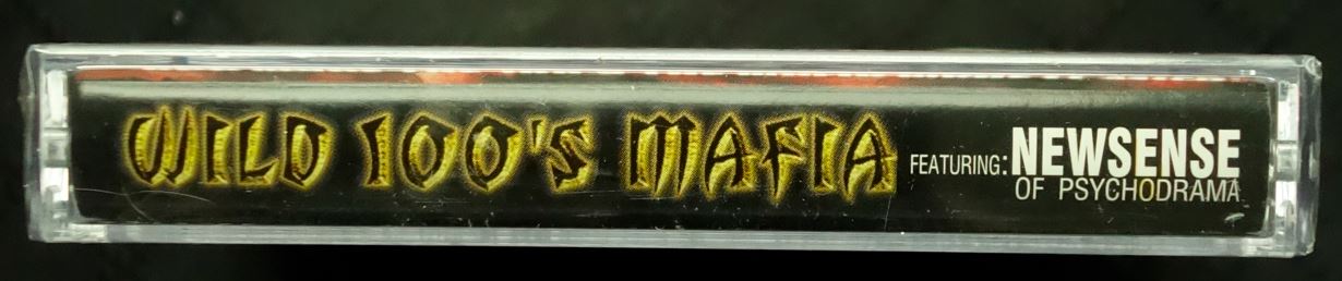 Wild 100's Mafia f; NewSense of PsychoDrama "Gettin Lit" (Single)-Cassette Tapes-UnDigable Digs