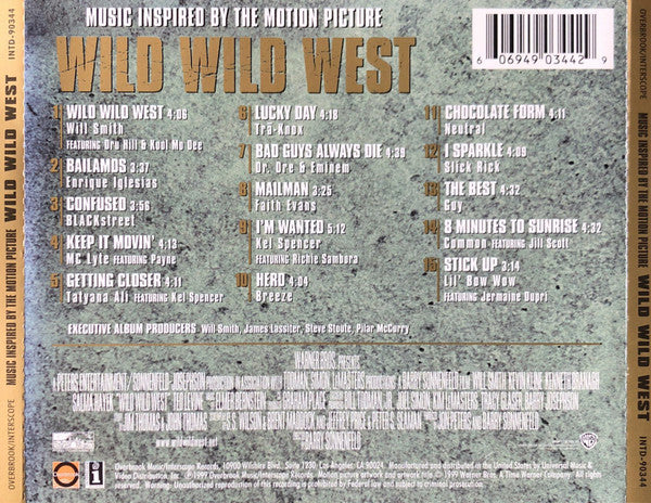 Wild Wild West (Music Inspired By The Motion Picture) (CD)-CDs-UnDigable Digs
