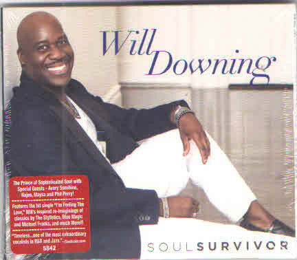 Will Downing "Soul Survivor" (CD)-CDs-UnDigable Digs