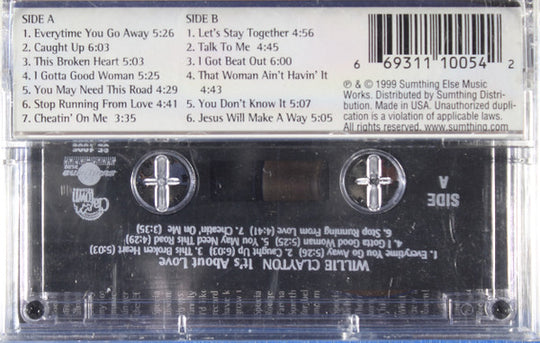 Willie Clayton "It's About Love"-Cassette Tapes-UnDigable Digs
