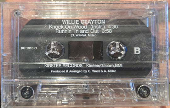Willie Clayton "Knock On Wood" (Single)-Cassette Tapes-UnDigable Digs